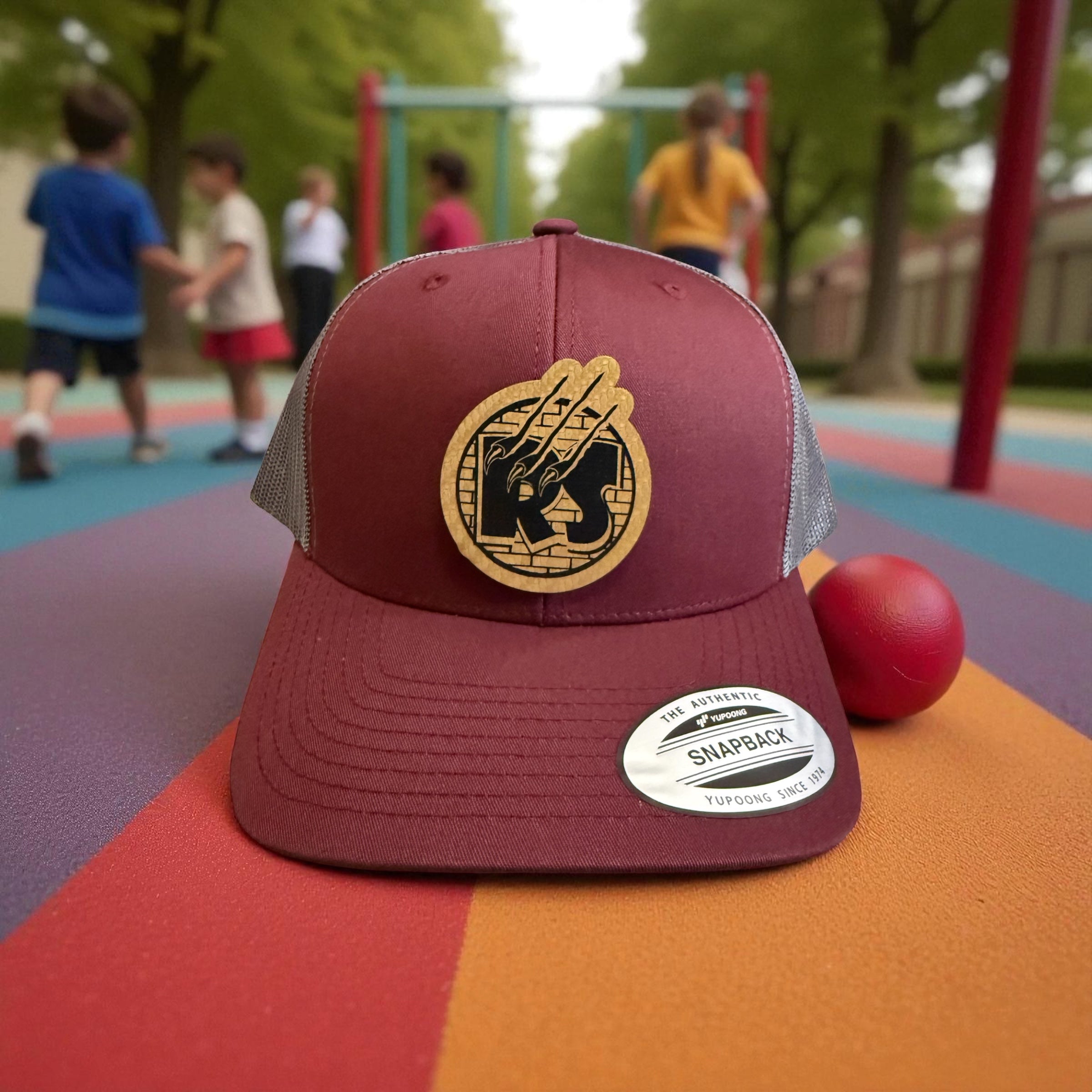 Red Smith Trucker Patch Hats