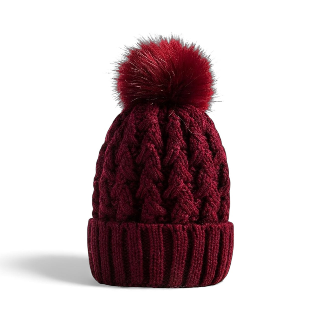 Red Smith Knit Beanie
