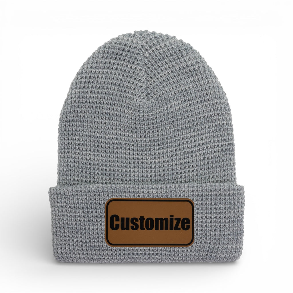Waffle Cuffed Beanie