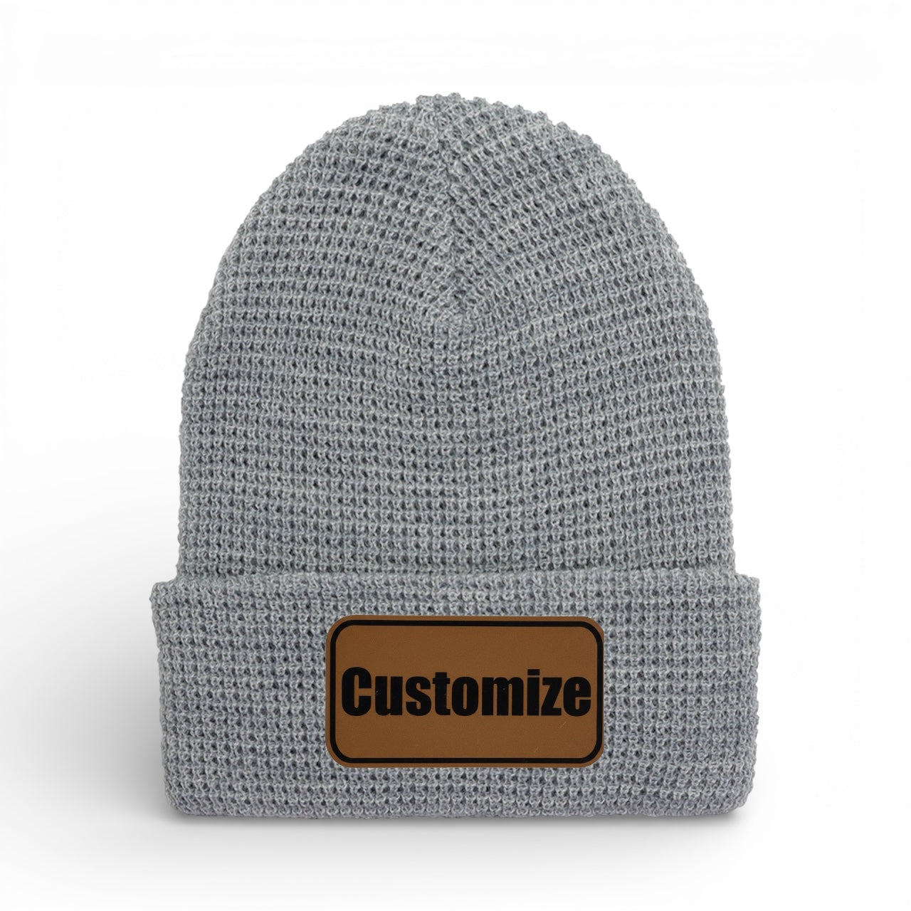 Waffle Cuffed Beanie