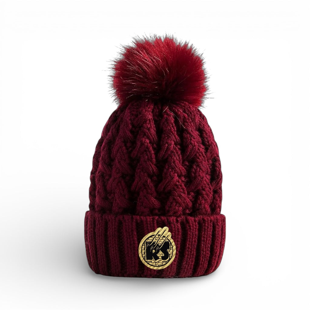 Red Smith Knit Beanie